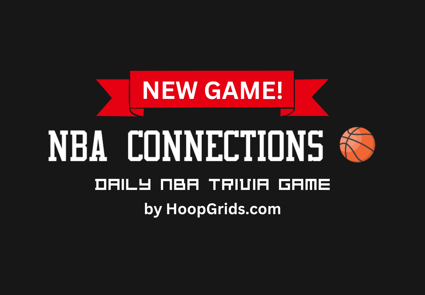 Nba connections daily nba game by hoopgrids